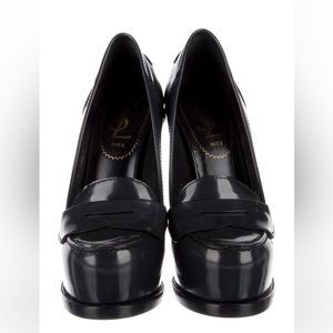Saint Laurent leather pumps size 34 1/2